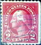 Stamps United States -  Intercambio 0,20 usd 2 cent. 1923