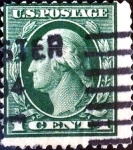 Stamps United States -  Intercambio 0,25 usd 1 cent. 1912