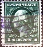 Stamps United States -  Intercambio 0,25 usd 1 cent. 1912