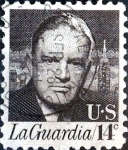 Stamps United States -  Intercambio 0,20 usd 14 cent. 1972