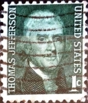 Sellos de America - Estados Unidos -  Intercambio 0,20 usd 1 cent. 1967