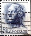 Stamps United States -  Intercambio 0,20 usd 5 cent. 1962
