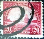 Stamps United States -  Intercambio 0,30 usd 20 cent. 1923