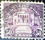 Stamps United States -  Intercambio 0,40 usd 50 cent. 1922