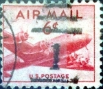 Stamps United States -  Intercambio 0,20 usd 6 cent. 1949