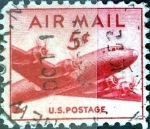 Sellos de America - Estados Unidos -  Intercambio 0,20 usd 5 cent. 1947