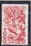 Stamps Togo -  indígenas
