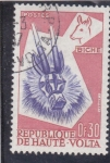 Stamps Burkina Faso -  máscara