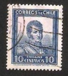 Sellos de America - Chile -  B. O'Higgins