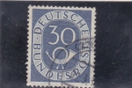 Sellos de Europa - Alemania -  corneta de correos