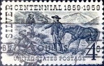 Sellos de America - Estados Unidos -  Intercambio 0,20 usd 4 cent. 1959