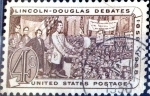 Stamps United States -  Intercambio cr5f 0,20 usd 4 cent. 1958