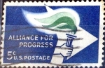 Stamps United States -  Intercambio 0,20 usd 5 cent. 1963