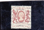 Stamps Hong Kong -  reina Isabel II