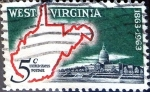Stamps United States -  Intercambio cr5f 0,20 usd 5 cent. 1963
