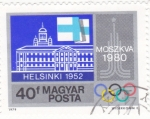 Stamps Hungary -  Olimpiada Moscú 1980