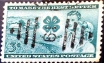Stamps United States -  Intercambio 0,20 usd 3 cent. 1952