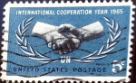 Stamps United States -  Intercambio 0,20 usd 5 cent. 1965