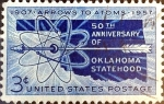 Stamps United States -  Intercambio 0,20 usd 3 cent. 1957