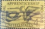 Sellos de America - Estados Unidos -  Intercambio 0,20 usd 4 cent. 1962