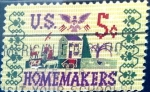 Stamps United States -  Intercambio 0,20 usd 5 cent. 1964