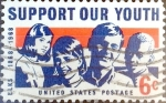 Sellos de America - Estados Unidos -  Intercambio 0,20 usd 6 cent. 1968