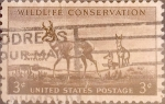 Sellos de America - Estados Unidos -  Intercambio 0,20 usd 3 cent. 1956