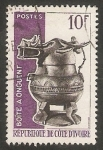 Stamps Ivory Coast -  Festival mundial de artesanía