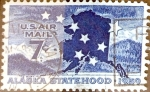 Stamps United States -  Intercambio 0,20 usd 7 cent. 1959