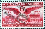 Stamps United States -  Intercambio 0,20 usd 6 cent. 1949
