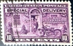 Sellos de America - Estados Unidos -  Intercambio 0,25 usd 10 cent. 1927
