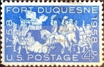 Stamps United States -  Intercambio 0,20 usd 4 cent. 1958