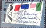 Stamps United States -  Intercambio 0,20 usd 5 cent. 1966