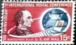 Stamps United States -  Intercambio 0,55 usd 15 cent. 1963