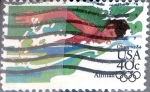 Stamps United States -  Intercambio 0,40 usd 40 cent. 1983
