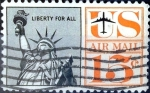 Stamps United States -  Intercambio 0,20 usd 15 cent. 1961