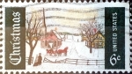 Stamps United States -  Intercambio 0,20 usd 6 cent. 1969