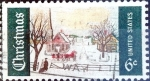 Stamps United States -  Intercambio 0,20 usd 6 cent. 1969