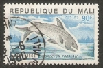 Stamps Mali -  Pez hydrocyon forskali