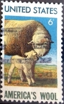 Stamps United States -  Intercambio cr5f 0,20 usd 6 cent. 1971