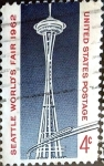 Stamps United States -  Intercambio 0,20 usd 4 cent. 1962