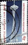 Stamps United States -  Intercambio 0,20 usd 4 cent. 1962