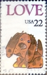 Stamps United States -  Intercambio 0,20 usd 22 cent. 1986