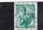 Stamps Austria -  traje regional