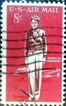 Stamps United States -  Intercambio cr5f 0,20 usd 8 cent. 1963