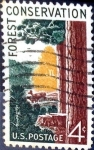 Stamps United States -  Intercambio 0,20 usd 4 cent. 1958