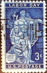 Sellos de America - Estados Unidos -  Intercambio cr5f 0,20 usd 3 cent. 1956