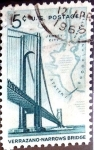Stamps United States -  Intercambio 0,20 usd 5 cent. 1964