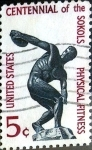 Stamps United States -  Intercambio cr5f 0,20 usd 5 cent. 1965