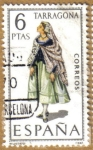 Stamps Spain -  TARRAGONA - Trajes tipicos españoles